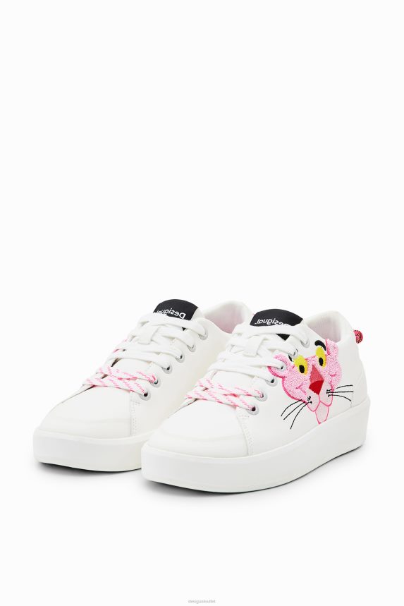 Women DesigualPink Panther platform sneakers Footwear 68X2401014