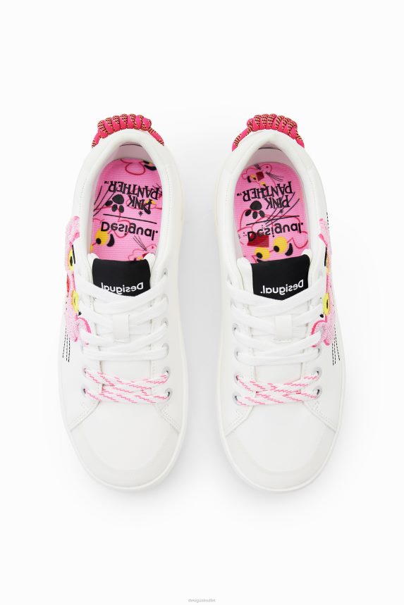 Women DesigualPink Panther platform sneakers Footwear 68X2401014