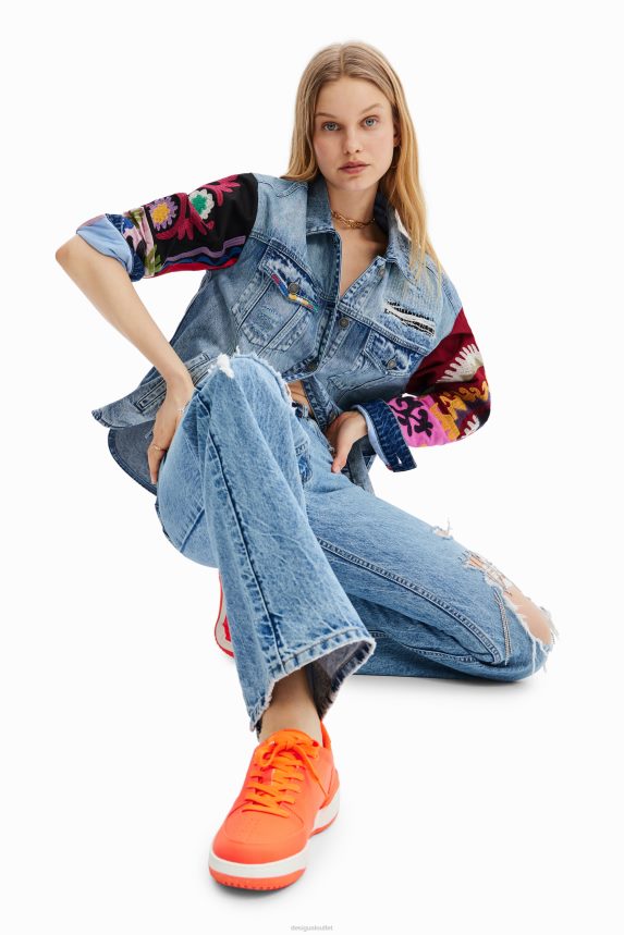 Women DesigualRetro chunky sneakers Footwear 68X2401475