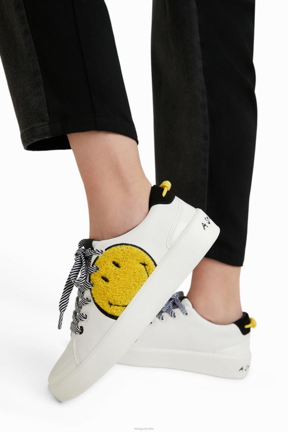 Women DesigualSmiley sneakers Footwear 68X240894