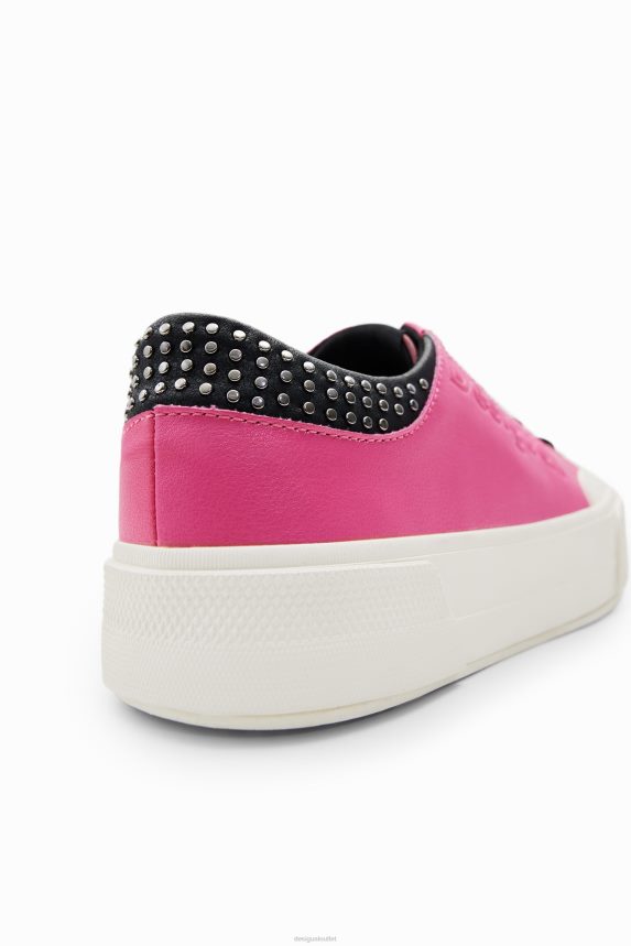 Women DesigualStudded platform sneakers Footwear 68X2401480