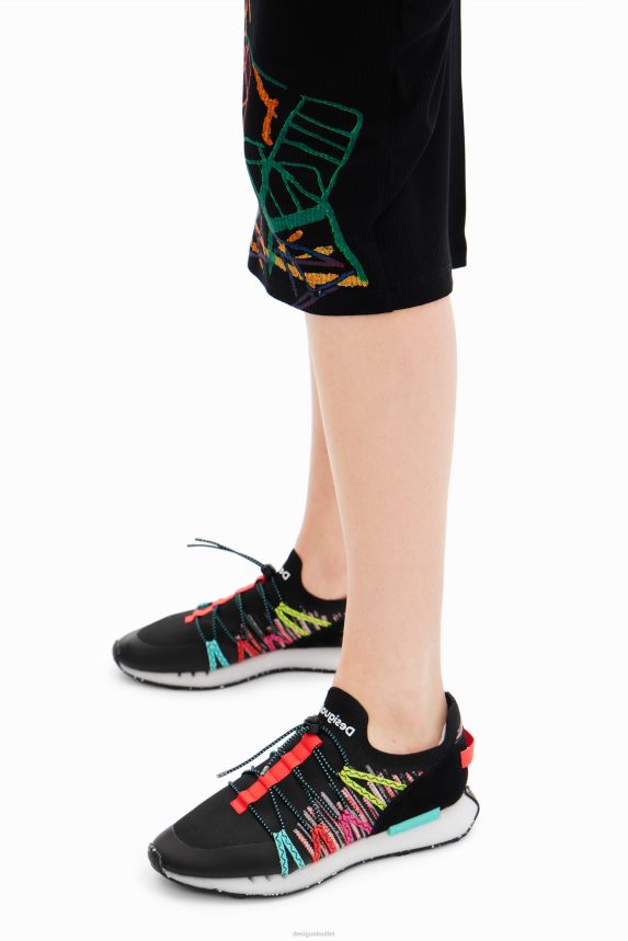 Women DesigualTrekking jogger sneakers Footwear 68X240988